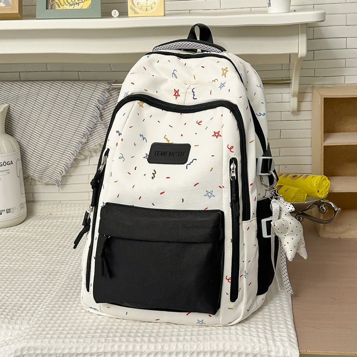 Trendy Dekorative Gemusterte Rucksack Karnz
