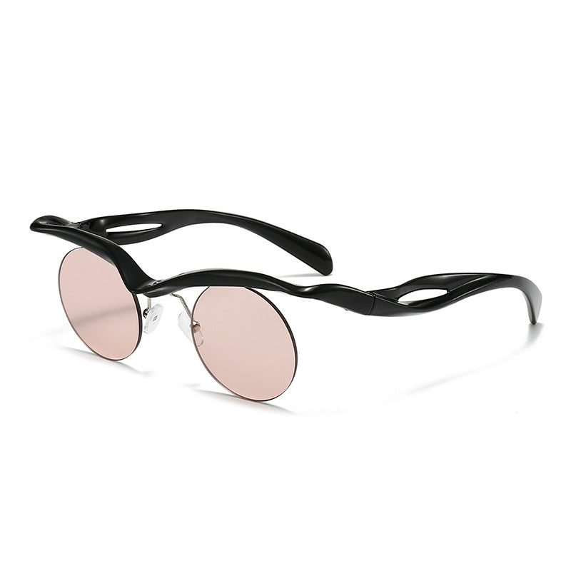 Damen modische Sonnenbrille mit innovativem Rahmen Karnz
