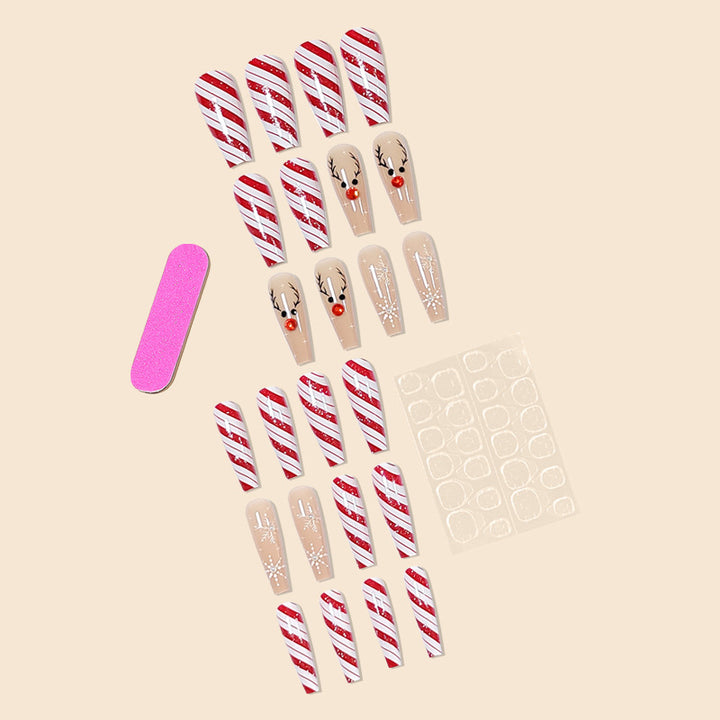 Festive Holiday Nail Art Verlängerungen