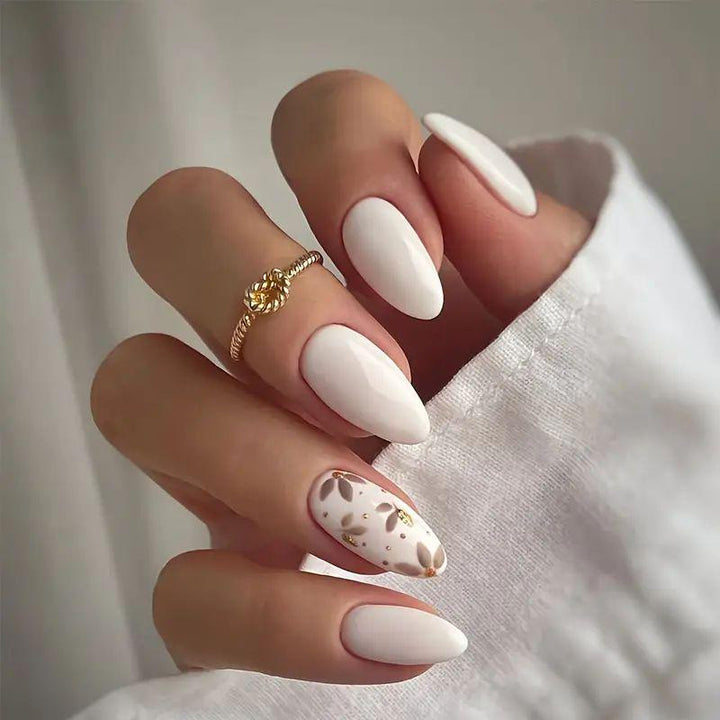 Elegantes Botanisches Nail Art Set Karnz