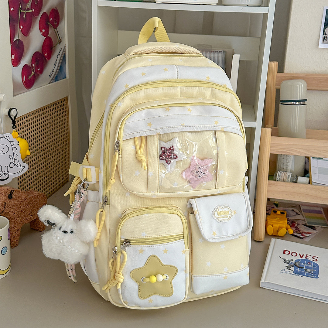 Verspielt Stern-Beschmückter Rucksack Karnz