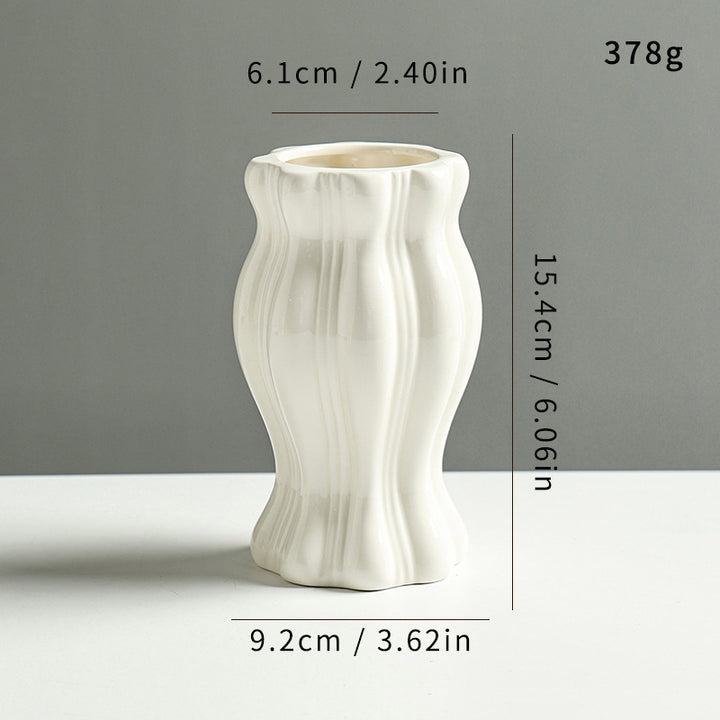 Elegante dekorative Keramik-Blumenvase