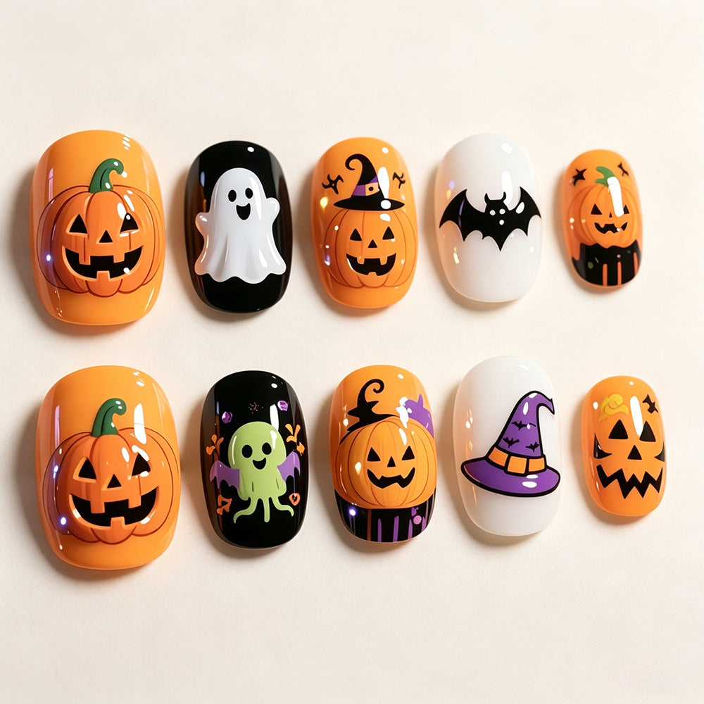 Halloween Kunstnagel-Set Karnz