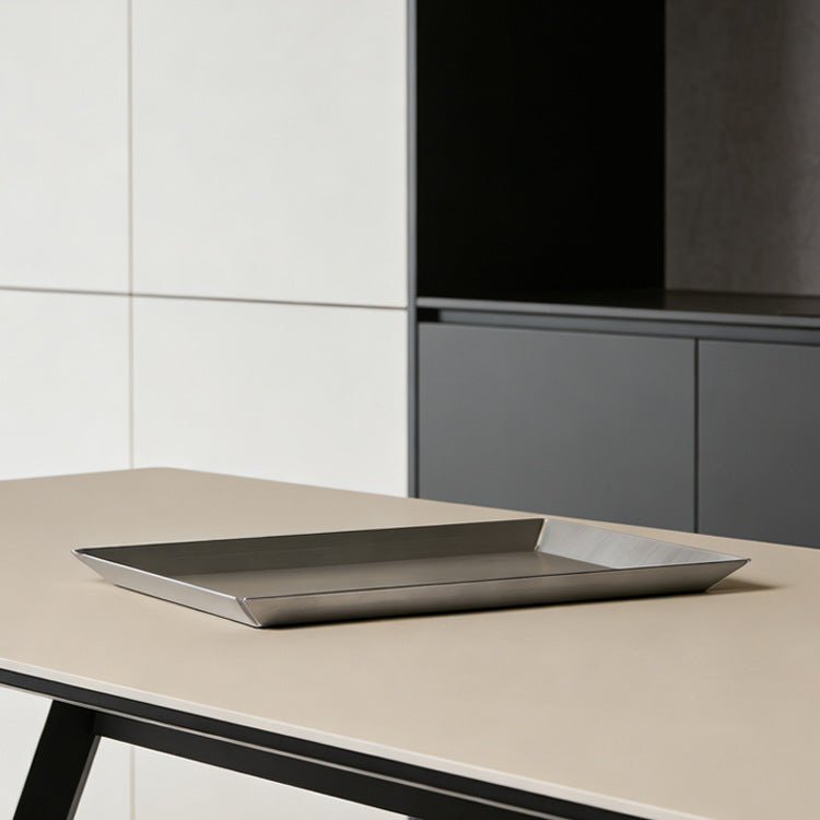 Elegante moderne dekorative Servierplatte