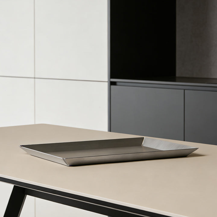 Elegante moderne dekorative Servierplatte