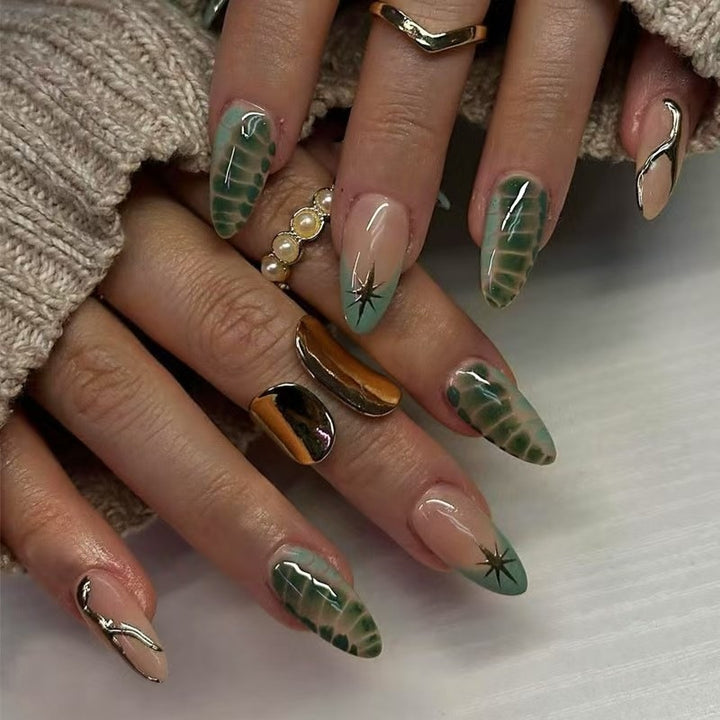 Elegante Press-On Nagelkollektion Karnz