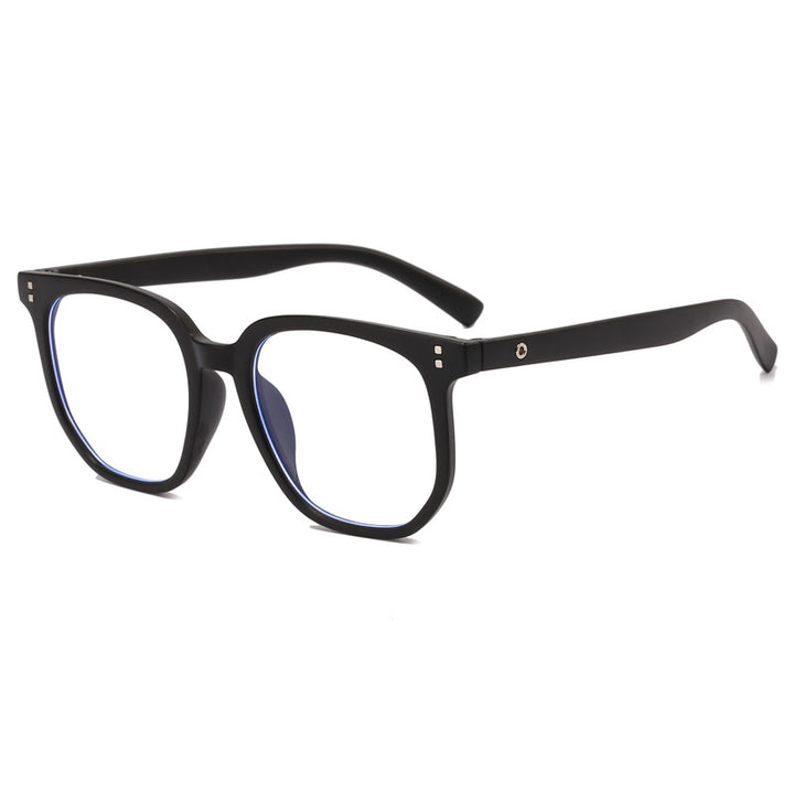 Damen Designer-Brille mit quadratischem Rahmen und flexiblem Material Karnz