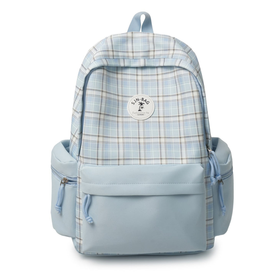 Stylischer Karo-Rucksack Karnz