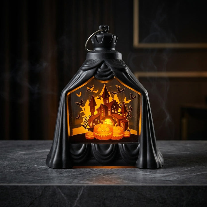 Gruselige Halloween-Laterne