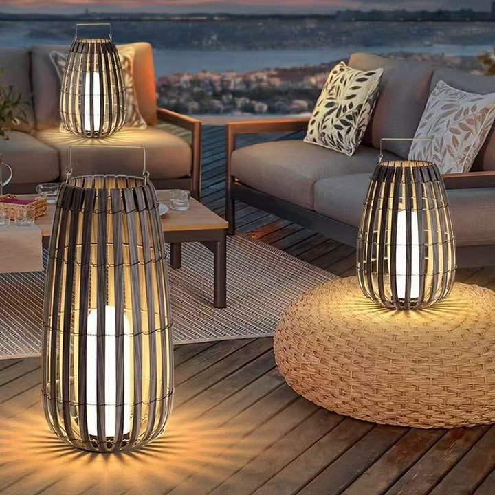 Stilvolle Outdoor Dekorative LED Laterne