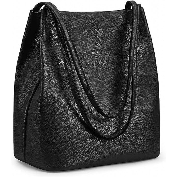 Stilvolle Leder Hobo-Handtasche Karnz