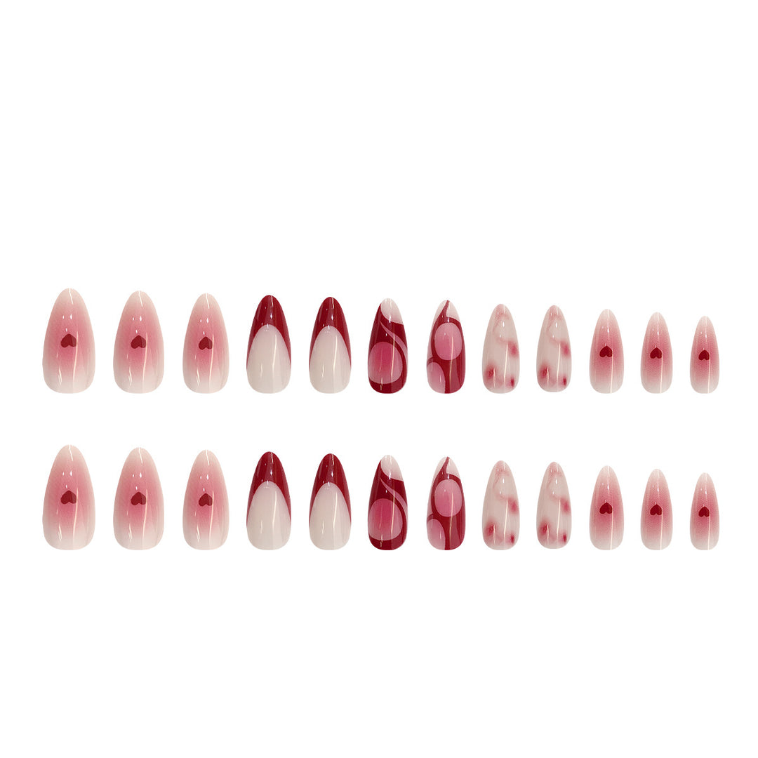 Elegante und kreative Stiletto-Nägel Karnz