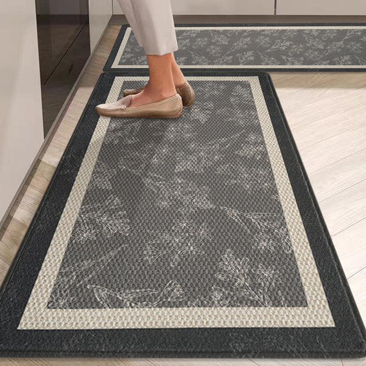 Elegante florale Muster Küchenläufer Matte