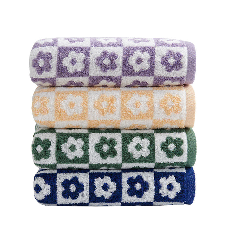Damen Florales Handtuch Karnz