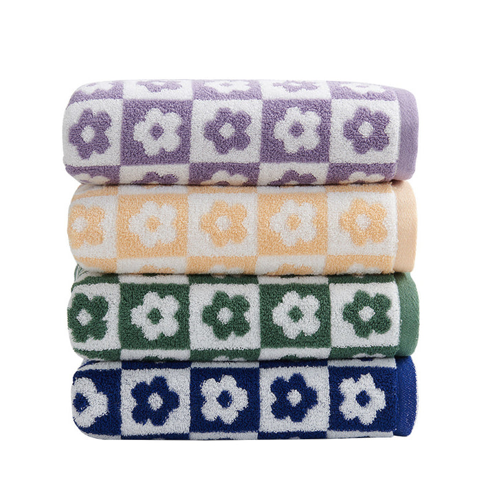 Damen Florales Handtuch Karnz