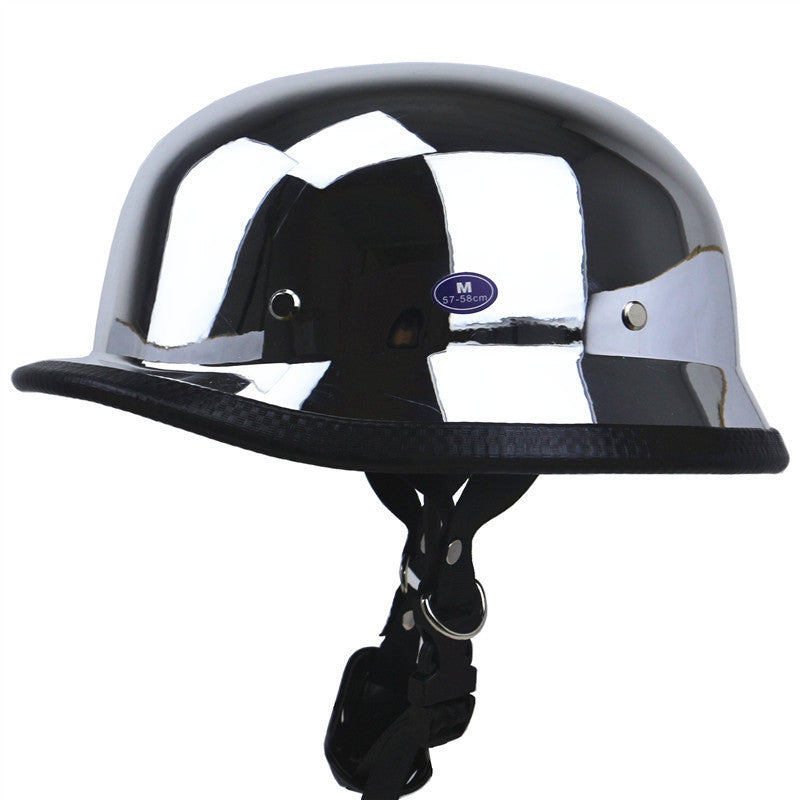 Stylischer Hochglanz-Motorradhelm Karnz