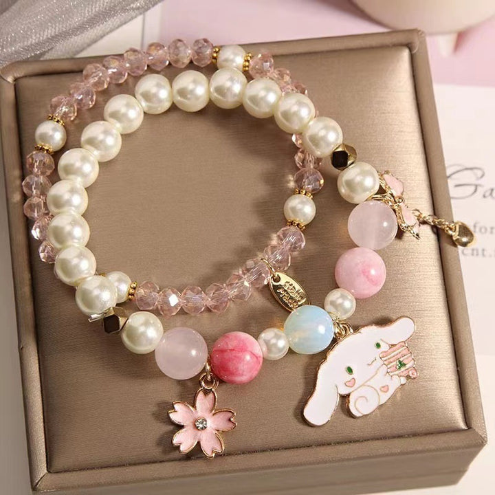 Charm Perlenarmband Set Karnz