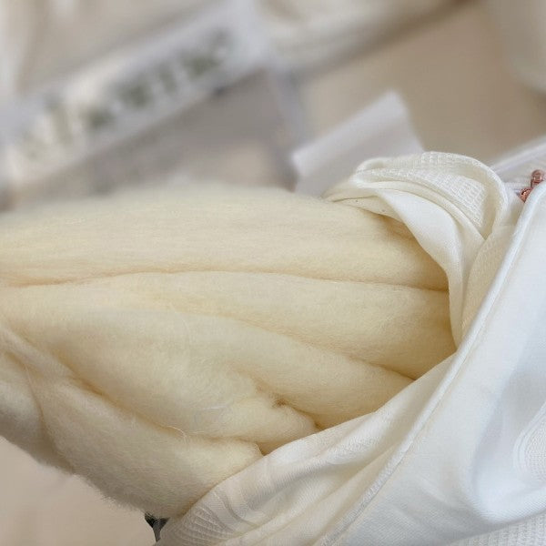 Luxuriöse gestepptes hypoallergenes Daunen-Alternativ Bettbezug Set