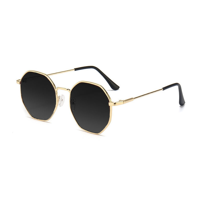 Damen Geometrische Sonnenbrille mit hochwertigen UV-Schutzgläsern Karnz