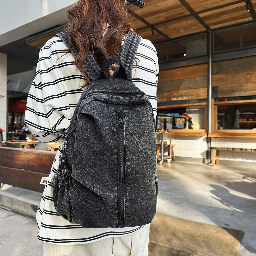 Lässiger Denim Reisucksack Karnz