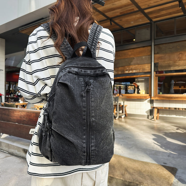 Lässiger Denim Reisucksack Karnz