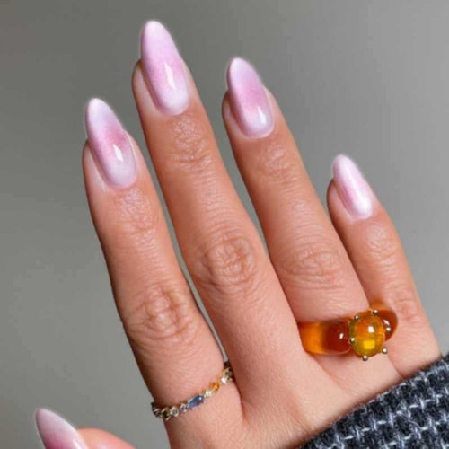 Professionelles glänzendes Press-On-Nagelset Karnz