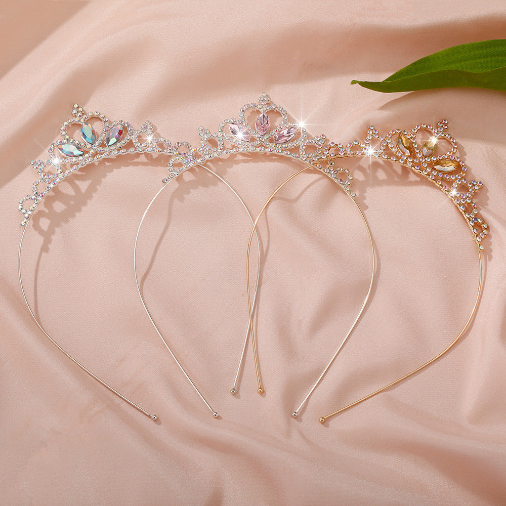 Damen Kristall Tiara Karnz