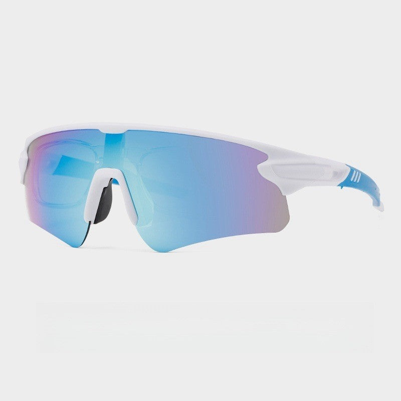 Unisex Sportliche Hochleistungs-Sonnenbrille mit aerodynamischem Design und verstellbarem Nasenpad Karnz