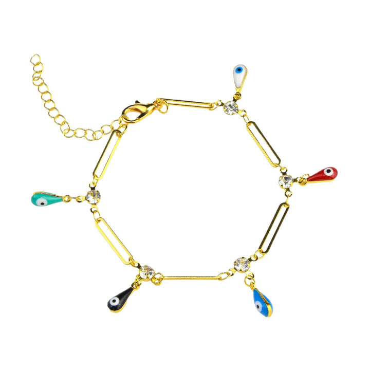 Künstlerisches Eye Charm Armband Karnz