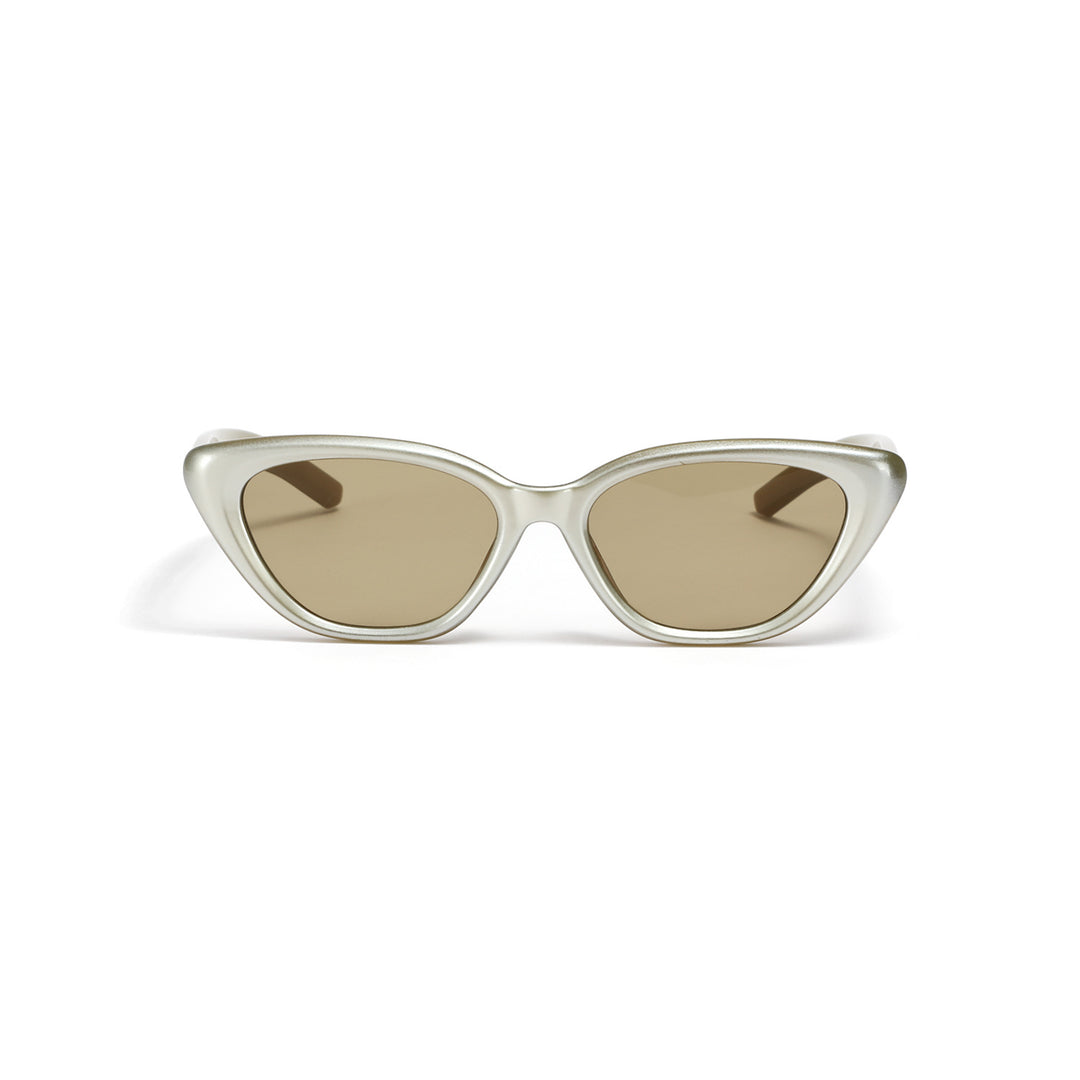 Damen Cat-Eye Sonnenbrille mit transparentem Design Karnz