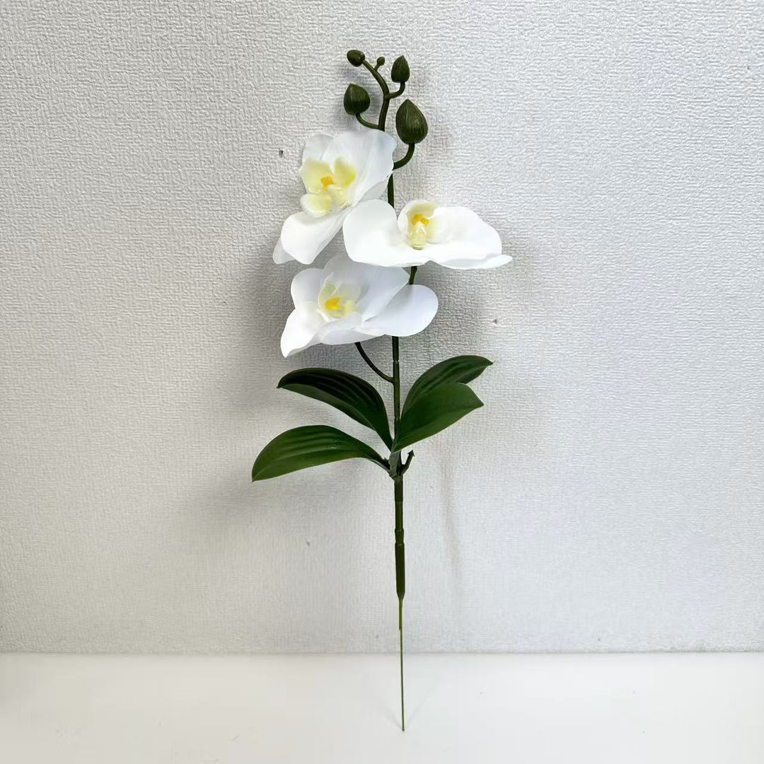 Künstliches Orchideenblütenarrangement für dekorative Wohnraumausstellung