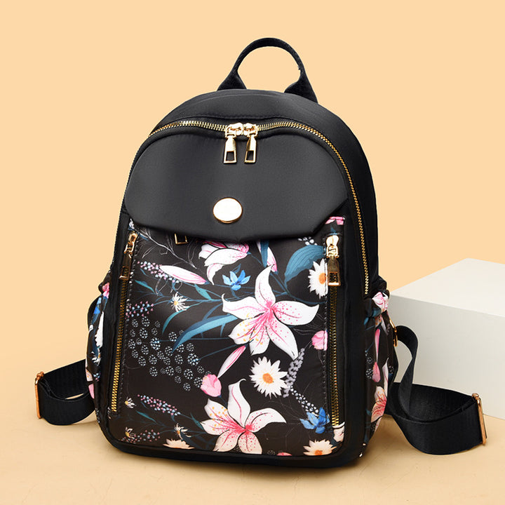 Blumenmuster Rucksack Karnz