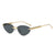 Damen modische Brille mit spitzen Akzenten Karnz