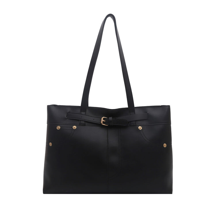 Chic Faux Leder Tote Bag