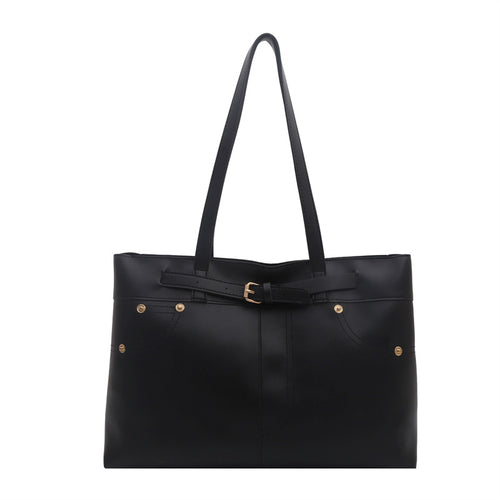 Chic Faux Leder Tote Bag