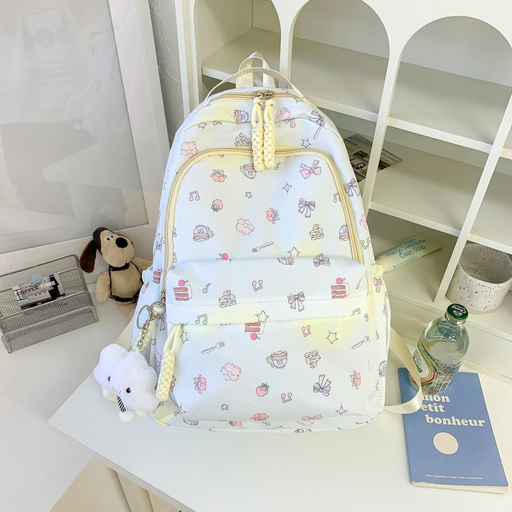 Verspielt Lebensmittel-Themen Rucksack