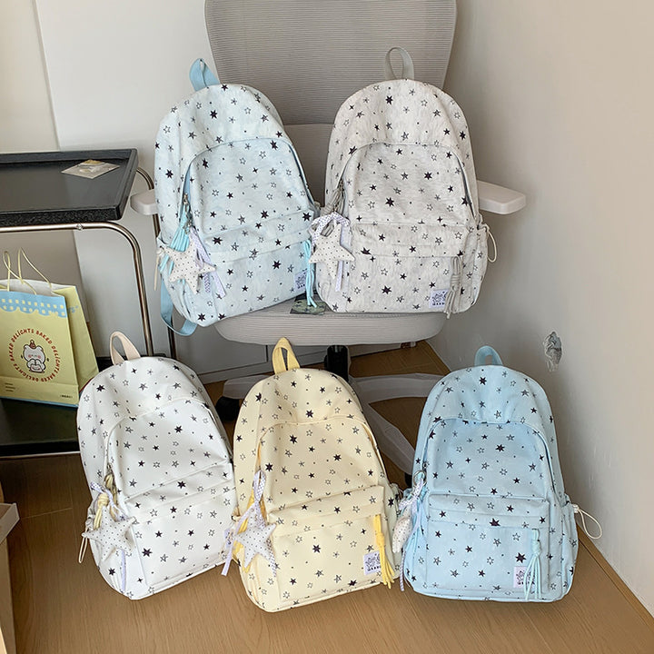Fun Sternenmuster Rucksack Karnz