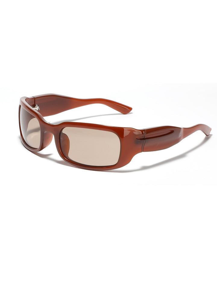 Damen sportliche Sonnenbrille mit flexiblem Rahmen und polarisierenden Gläsern Karnz