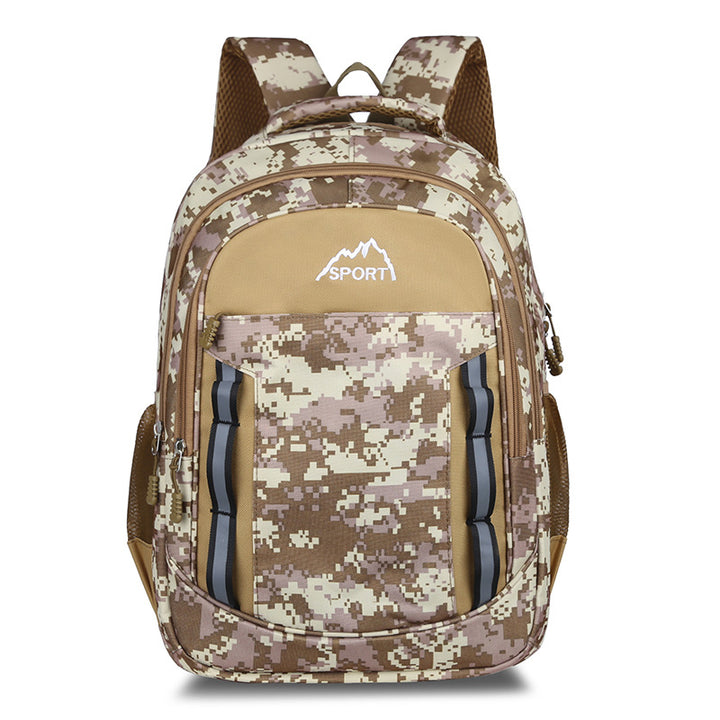 Geräumiger Digital Camo Rucksack