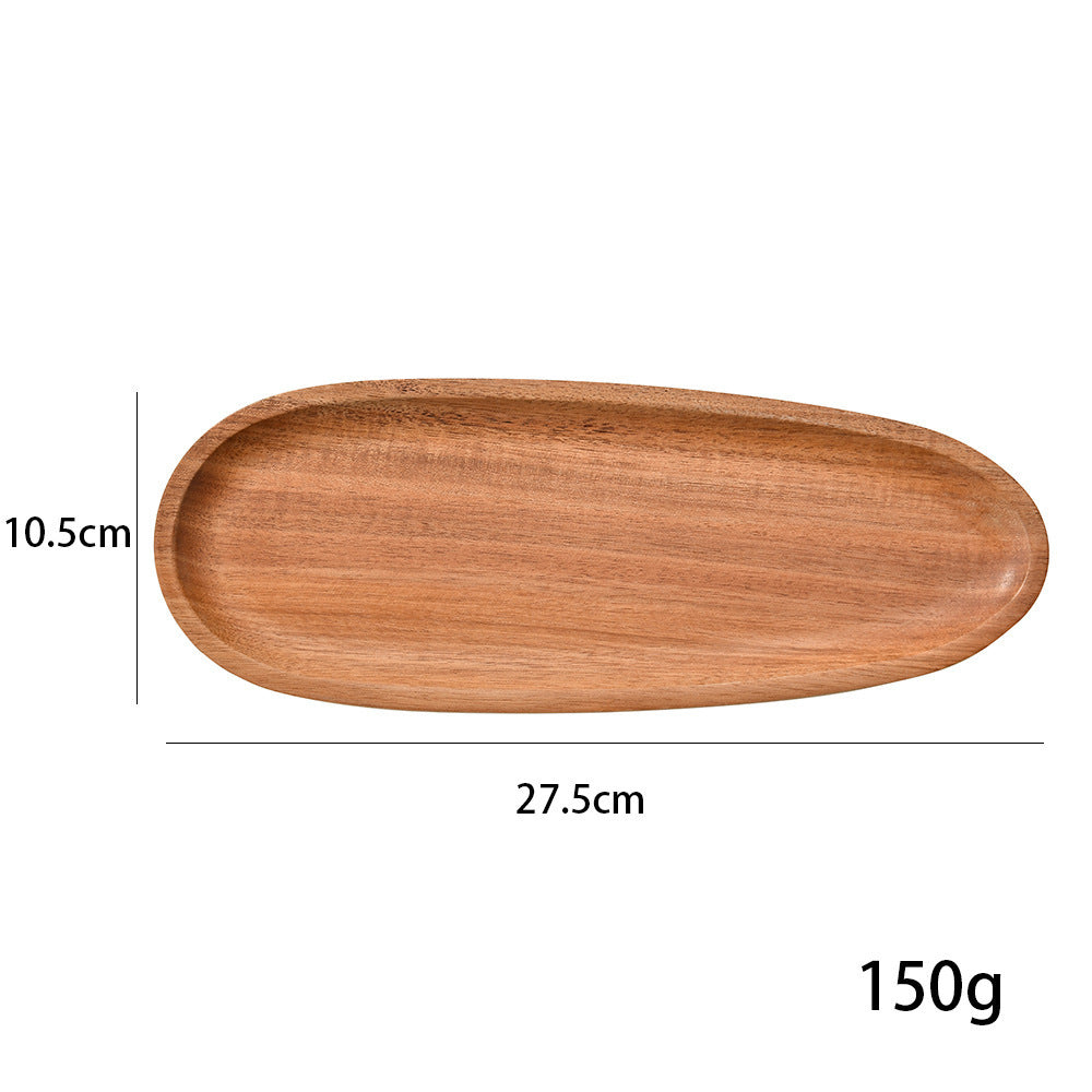 Elegante Holzservierplatte mit Ergonomischem Design Karnz