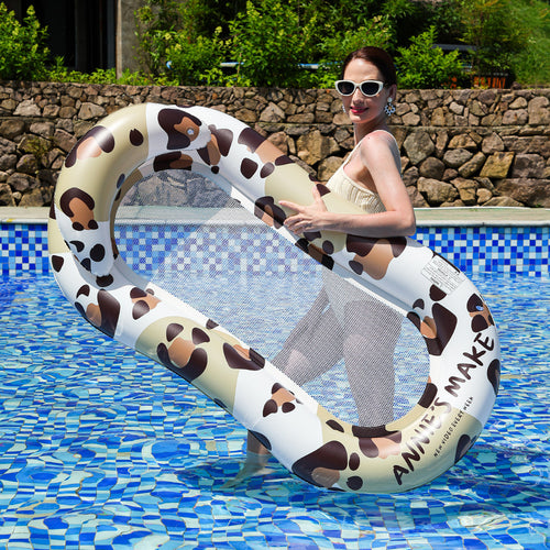 Damen Aufblasbare Luxus-Schwimminsel mit Sonnenschutz Karnz