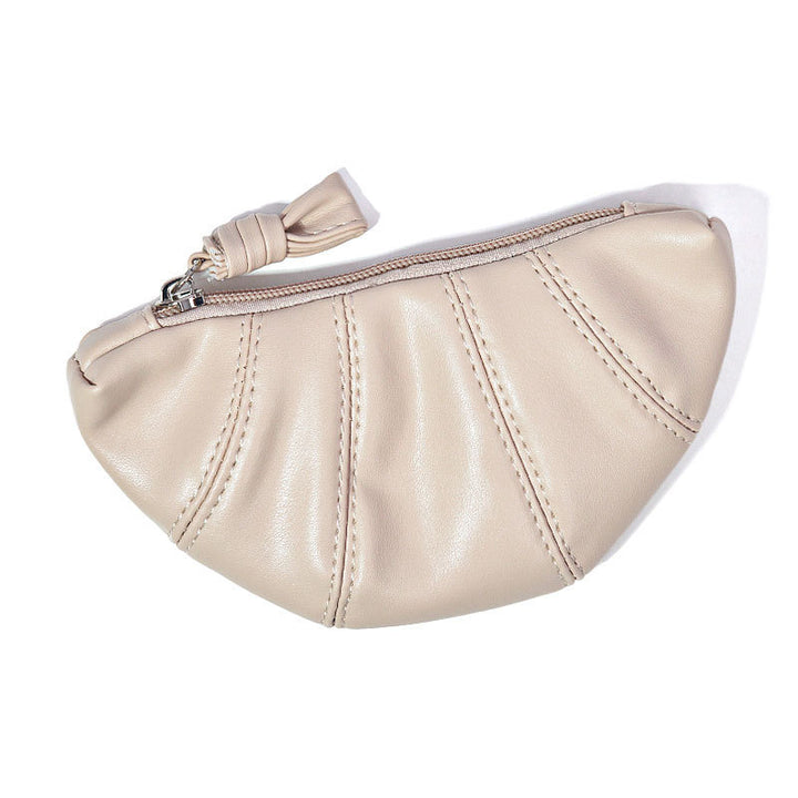 Stilvolle Leder Münztasche