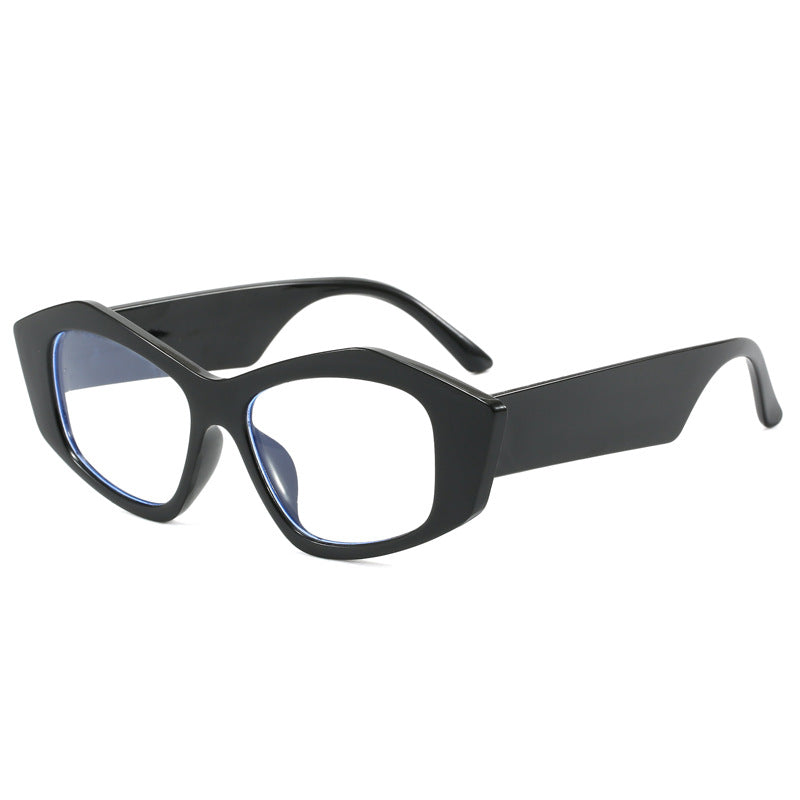 Damen Modische Augenbrille mit auffälliger Rahmenform Karnz