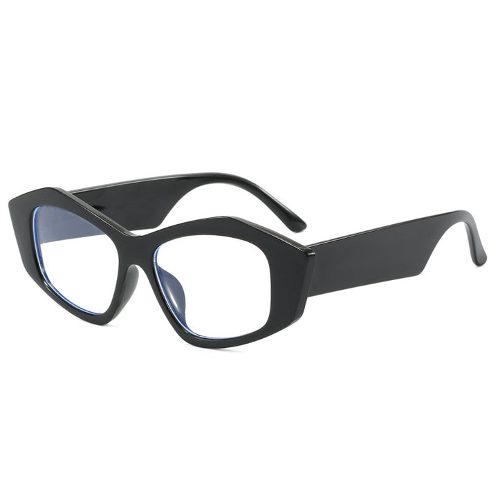 Damen Modische Augenbrille mit auffälliger Rahmenform Karnz