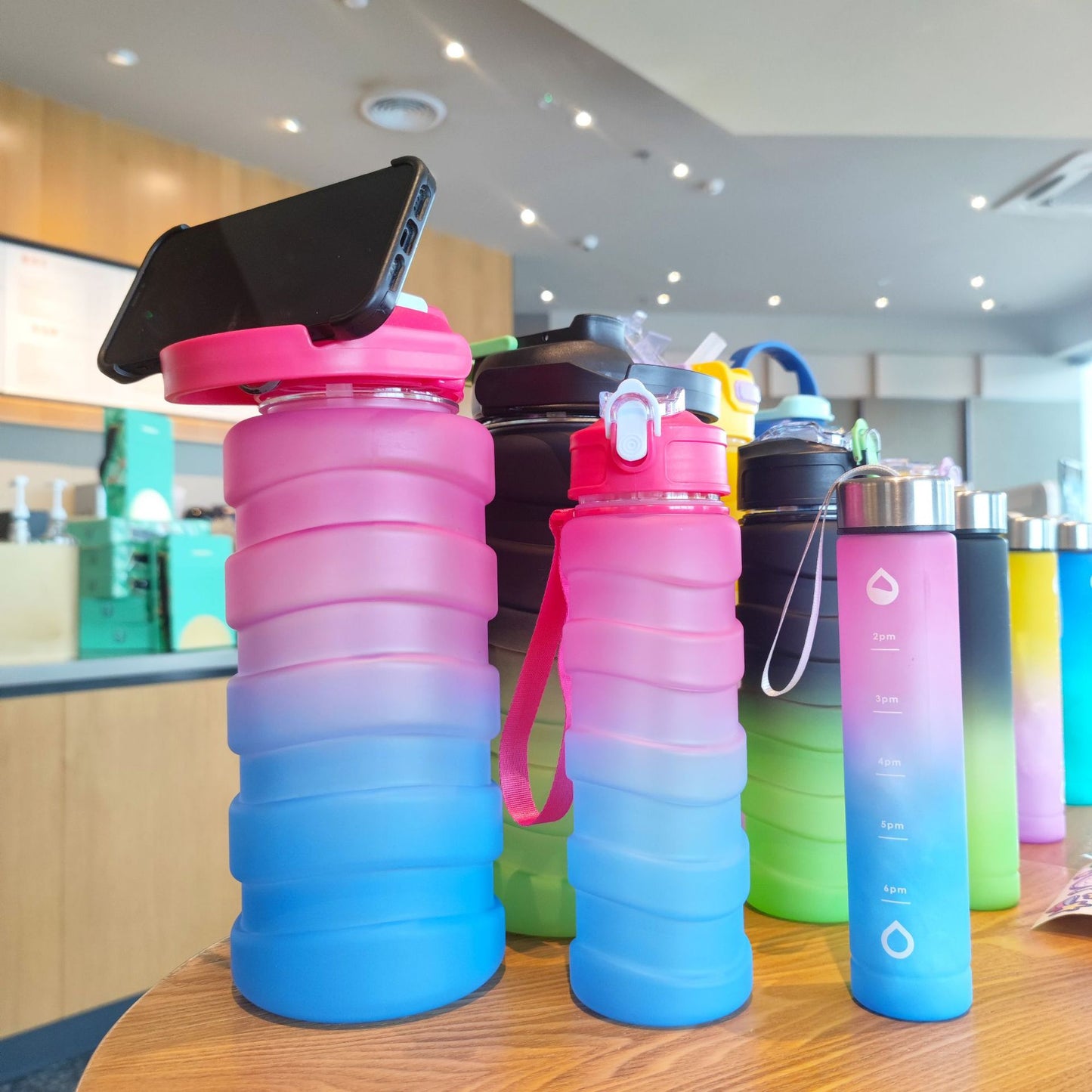 Unisex faltbare Wasserflasche Karnz