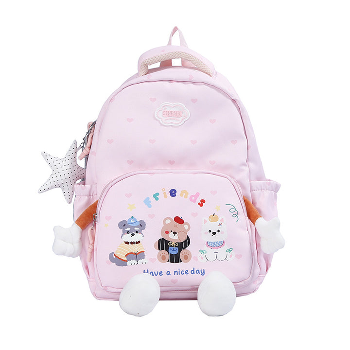 Süßer Plush-Charakter-Rucksack