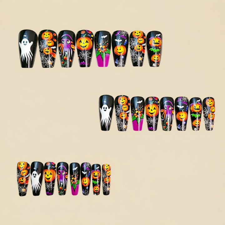 Halloween-Themen Nagelkunst Karnz