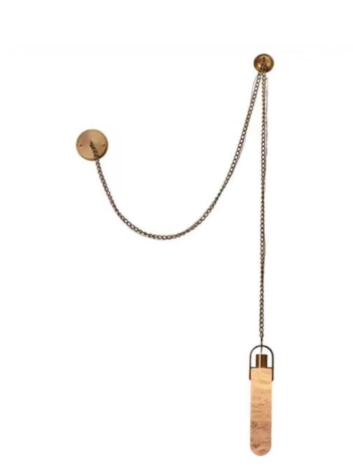 Moderne hängende Alabaster Pendelleuchte