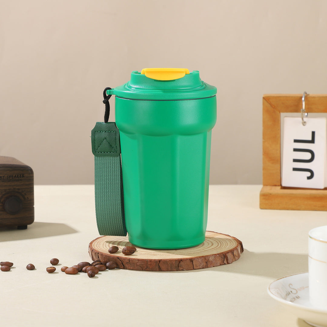 Damen Isolierbecher mit griffigem Tragegurt Karnz