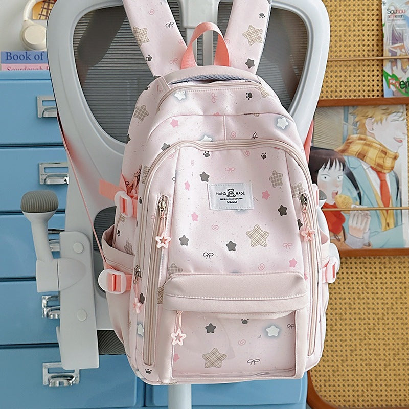 Verspielt Stern-Muster Rucksack Karnz